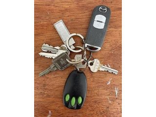 Found house and Mazda car keys