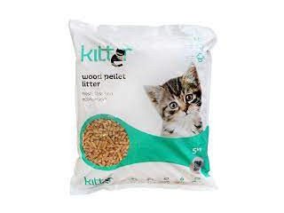 Kitter Wood Pellet Cat Litter 5 kg and 15 kg - Free Delivery