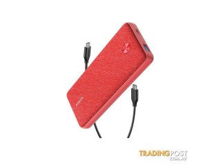 Anker PowerCore Essential 20000 PD Power Bank - Pink Fabric - Anker - 194644021450 - A1281T51