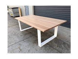 Solid Tassie Oak Hardwood Timber Fairmont Dining Table