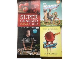 4 healthy cooking cookbooks recipes As new condition