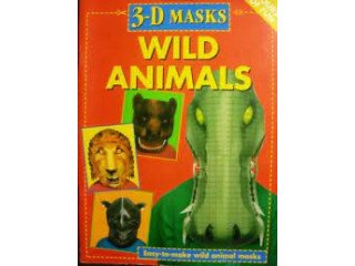 3-D MASKS WILD ANIMALS - PARRAGON