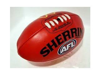 COLLECTABLE SHERRIN BOAGS DRAUGHT FOOTBALL. FULLSIZE FOOTY