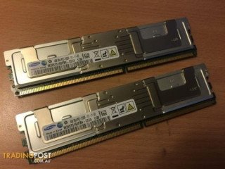 4GBx2 8GB DDR2 PC2 5300F 555 - Fully buffered RAM - 2Rx4