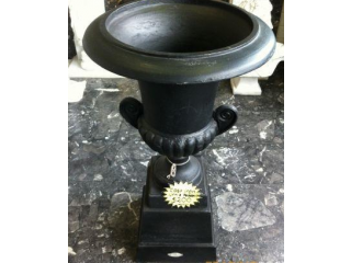Urn & Pedestal - Cast Iron